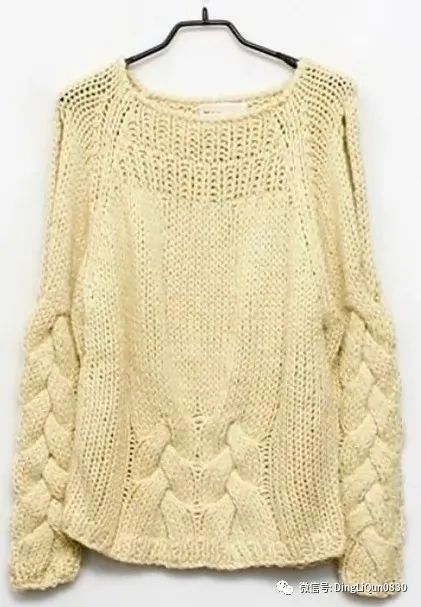 針織作品 時尚的女式套頭衫,花紋設計很好看